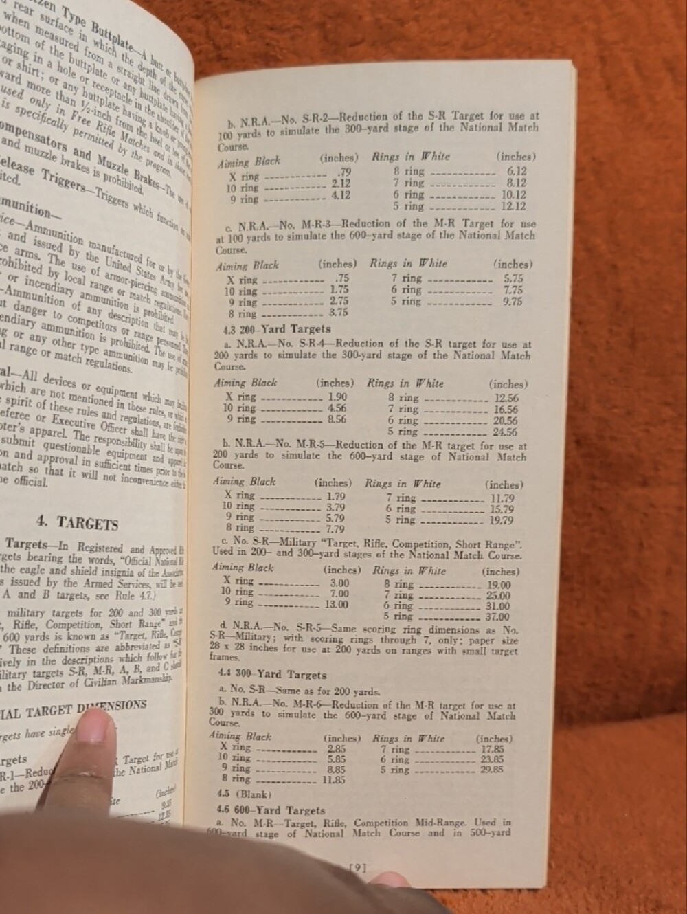 Corral Tan Cover NRA High Power Rifle Rule Booklet - Picture 4 of 8